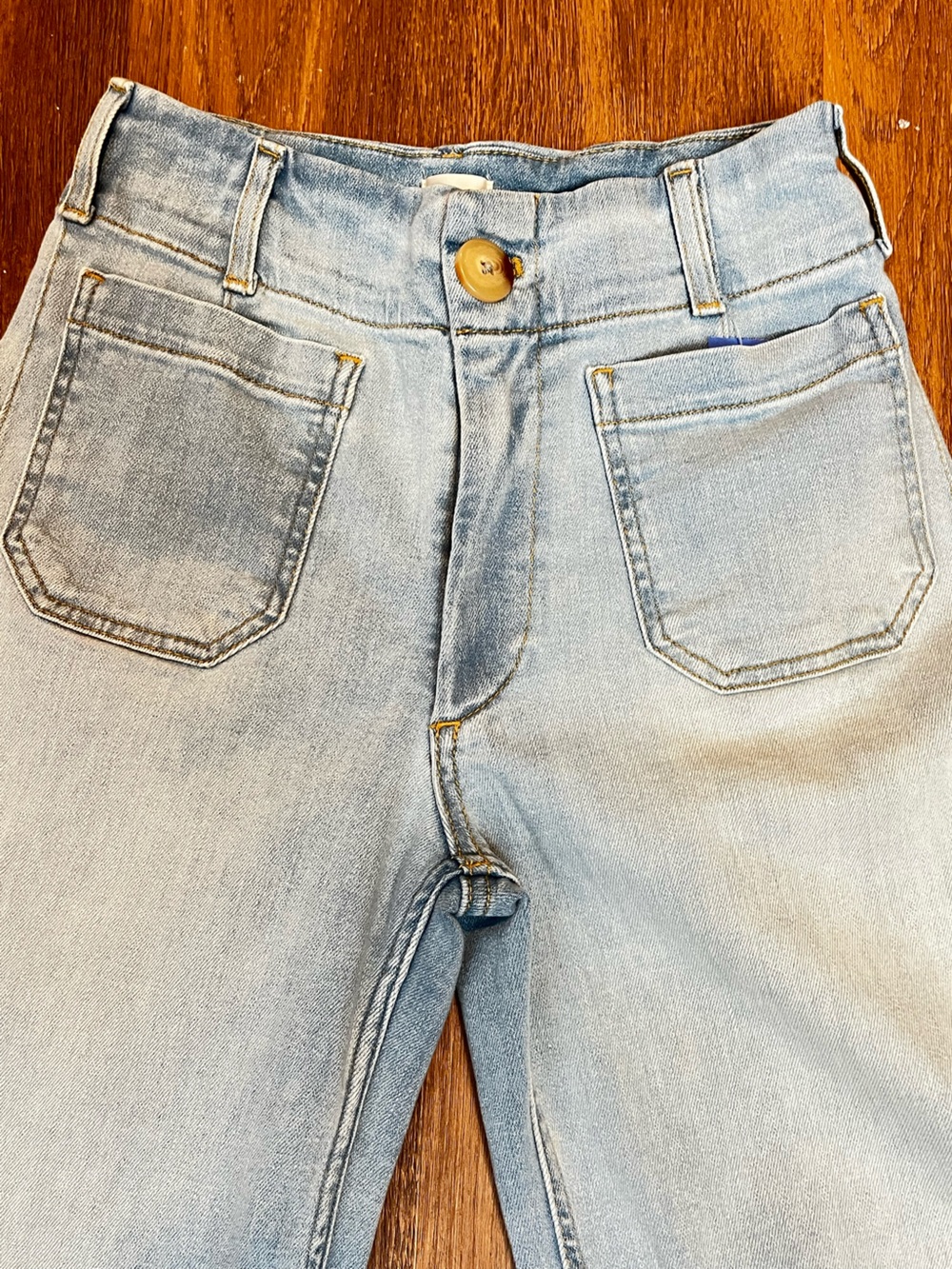 Maeve The Colette Light Denim Jeans with Front Pockets Size 25P - Picture 4 of 8